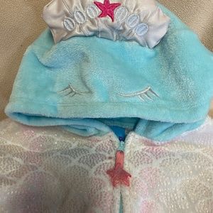 Girls one piece mermaid sleeper